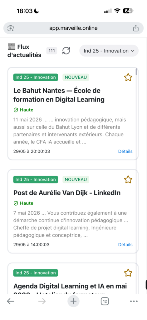 Illustration symbolisant les exigences de veille Qualiopi indicateur 25 pour les organisme de formation